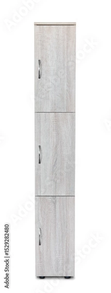 Obraz Tall narrow storage floor cabinet