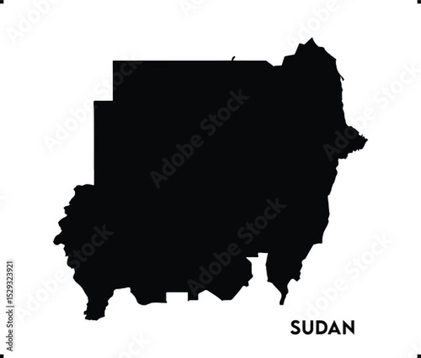Fototapeta Sudan icon vector design, Sudan Logo design, Sudan's unique charm and natural wonders, Use it in your marketing materials, travel guides, or digital projects, Sudan icon logo design vector art