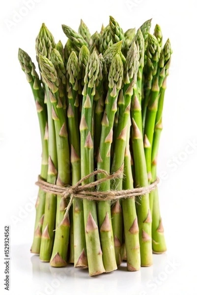 Fototapeta Bundle of Fresh Asparagus Spears