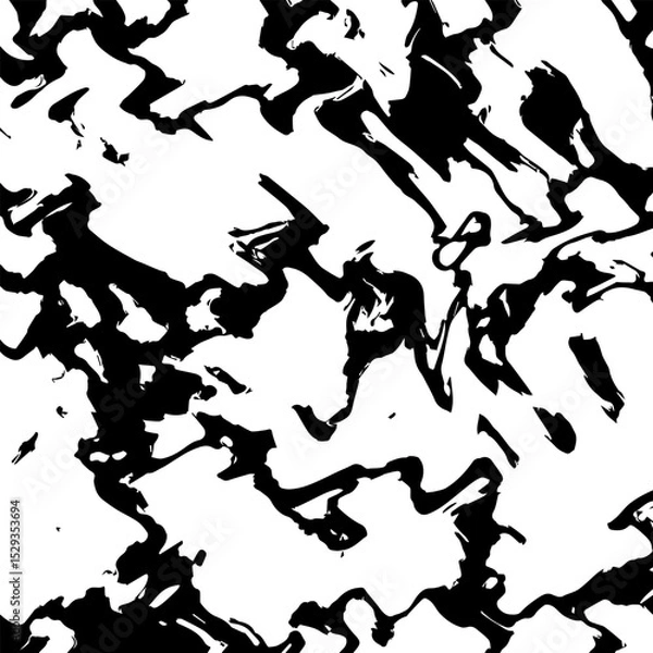 Fototapeta ILLUSTRATION ABSTRACT GRUNGE BLACK GRAINY TEXTURE BACKGROUND. DISTRESS DIRTY ROUGH MONOCHROME COLOR DESIGN VECTOR