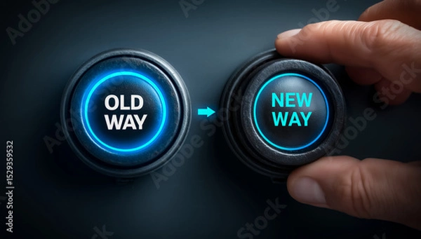 Fototapeta Strategic decision-making concept