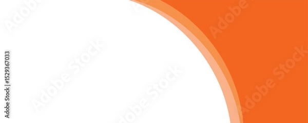 Fototapeta abstract background with orange wave