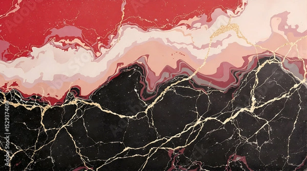Fototapeta Marble & Stone Elegant, luxury-style backgrounds used in branding and packaging.
