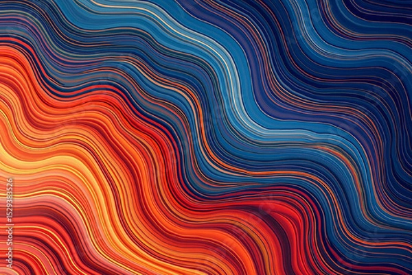 Fototapeta abstract colorful linear lining marble type textured background face two