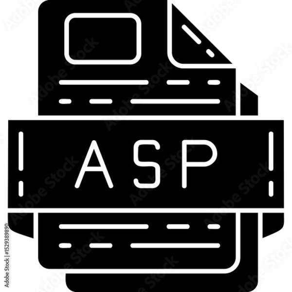 Fototapeta ASP file format Icon