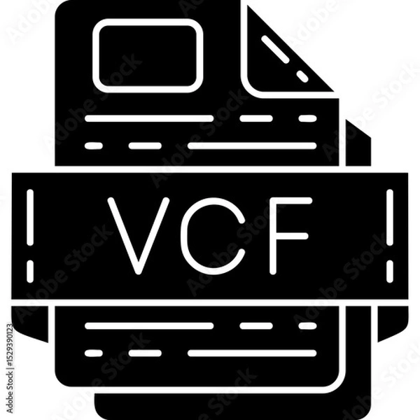 Obraz VCF file format Icon