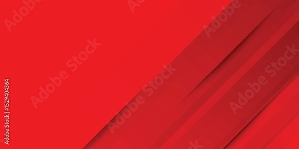 Fototapeta Dynamic fluid red geometric with colorful gradient background modern arts