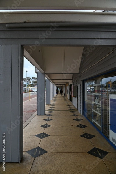 Fototapeta Hillarys, Australia – June 3, 2025: The Hillarys Boat Harbour of Perth CBD