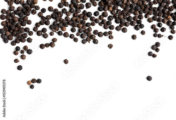 Fototapeta the photo of black pepper seeds, high resolution image take photo from 45MP camera.