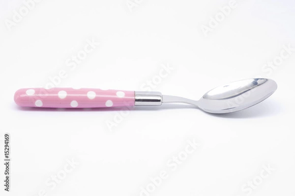 Fototapeta Pink spoon