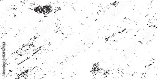 Fototapeta . Dust Overlay. Distressed Grainy Grungy Framing Effect. Distressed Backdrop Vector Illustration.  grime and scratch overlay on transparent background. Old surface grunge texture abstract, grain, 
