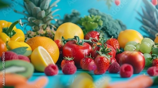 Obraz fruit and vegetables