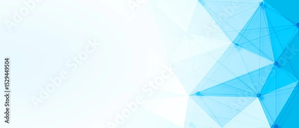Fototapeta Abstract blue background with space for text