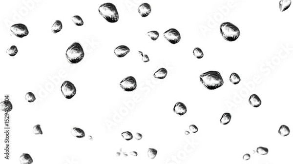 Fototapeta ガラスの上の水滴