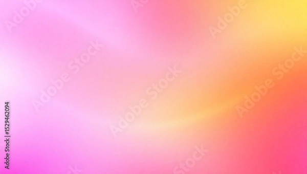 Obraz Abstract Pastel Pink and Yellow Gradient Background