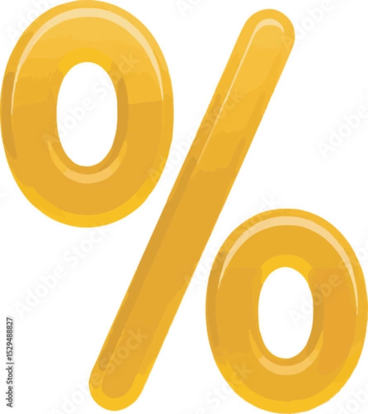 Obraz percent symbol