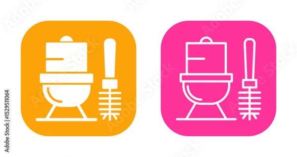 Obraz Toilet Icon Design