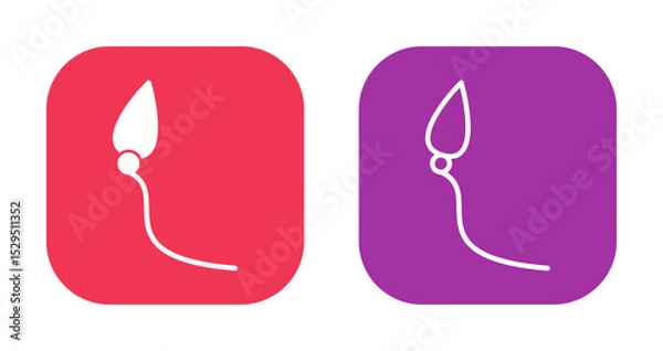 Obraz Cat Toy Icon Design
