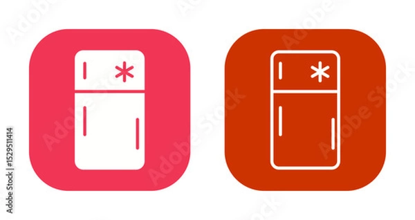 Obraz Fridge Icon Design