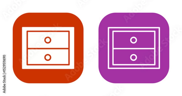 Obraz Cabinet Icon Design