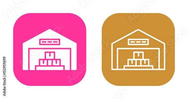 Obraz Warehouse Icon Design