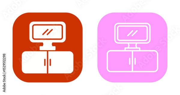 Obraz Television Icon Design