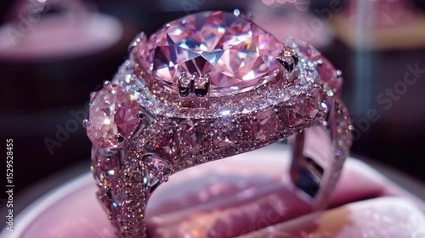 Fototapeta the most expensive ring in the world,