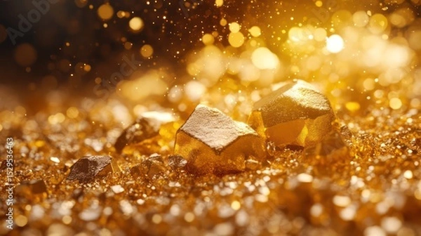 Obraz gold