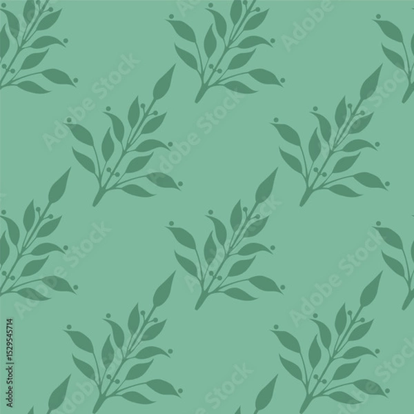 Obraz seamless pattern with leaves