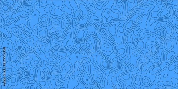 Fototapeta Abstract art visualizing spatial surface fluctuations

