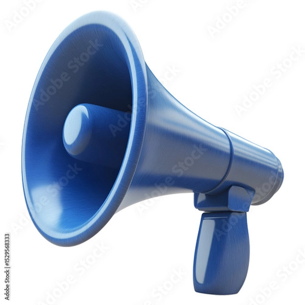 Obraz 3d megaphone , isolated on transparent background, png