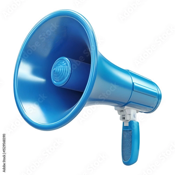 Obraz 3d megaphone , isolated on transparent background, png