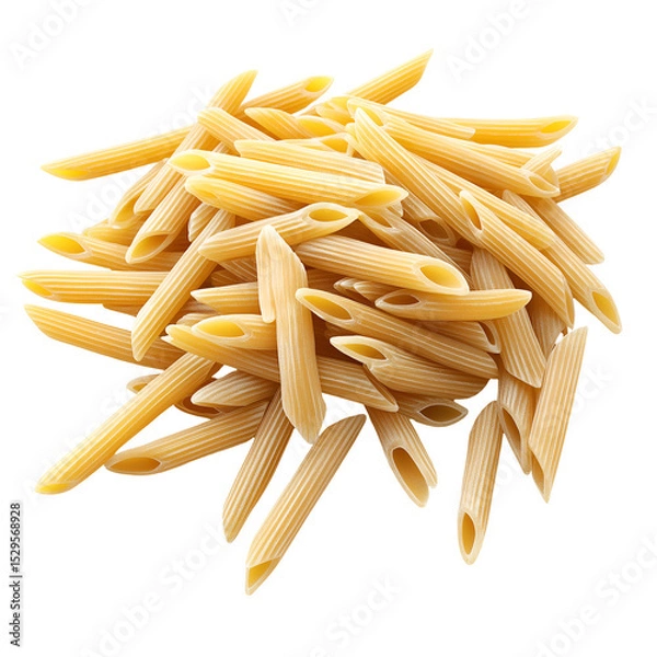 Obraz Pile of fettuchini , isolated on transparent background, png