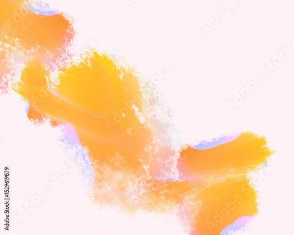 Fototapeta Seamless Yellow and Pink color gradation abstract illustration for wallpaper background or template