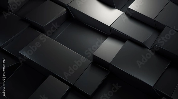 Obraz Black on Black II