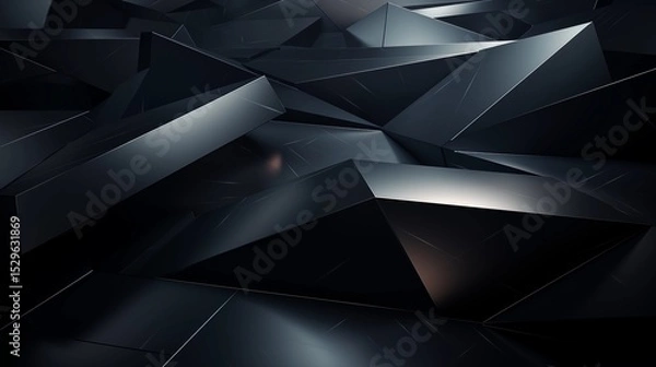 Obraz Black on Black II