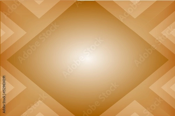 Obraz trapesium symetric pld brown background abstract golden background and blank frame for art exhibition