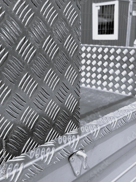 Fototapeta Background – texture: various checkered sheets, arranged three-dimensionally