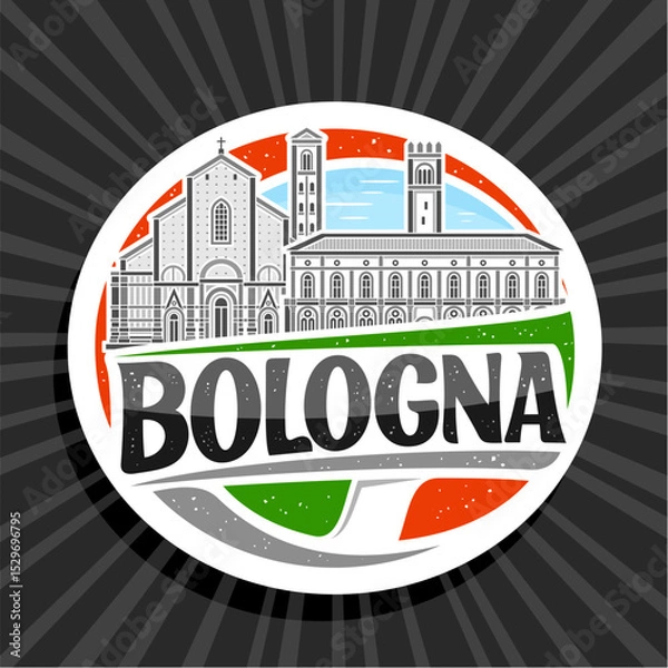 Obraz Vector logo for Bologna