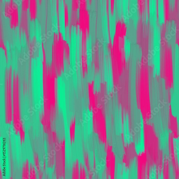 Obraz Abstract Hand drawn seamless pattern with textured brush strokes and a vibrant color palette