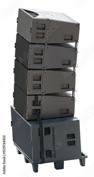 Fototapeta Professional musical sound dynamic of large size