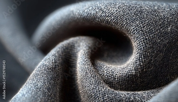 Obraz Dark Gray Fabric Texture Background