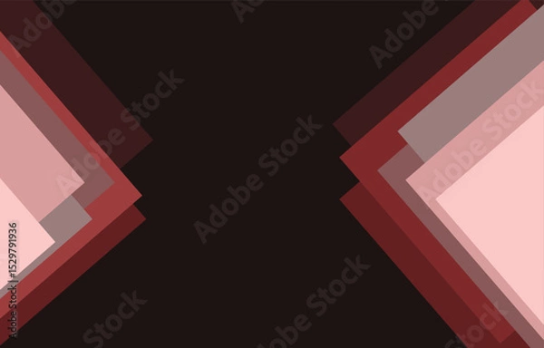 Fototapeta Abstract multiple layer cool dark background.