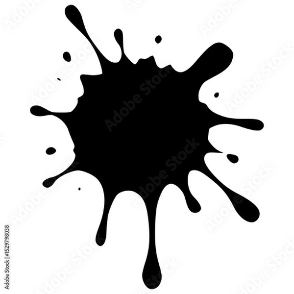 Obraz Water spalsh vector