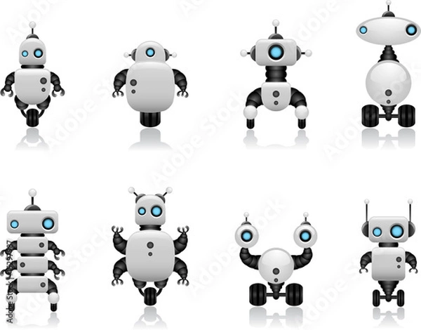 Obraz zestaw robota