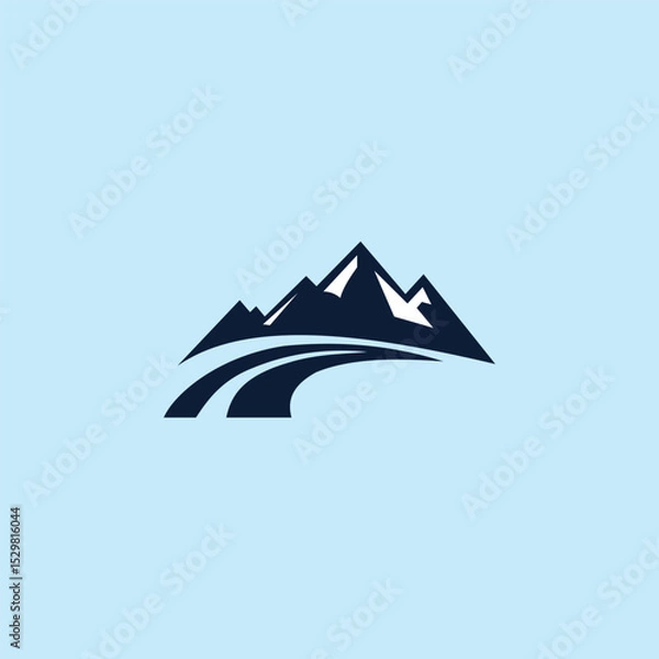 Obraz Mountain Logo Design