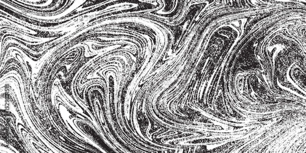 Obraz  Abstract distressed vector illustration. Overlay over any design to create interesting effect and depth. Black isolated on white Overlay for interesting effect and depth. Isolated on white background