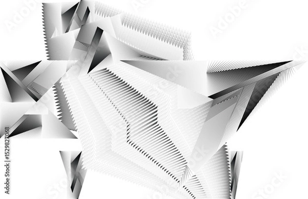 Fototapeta Основные RGB op art abstract modern background, creative dynamic pattern, vector texture