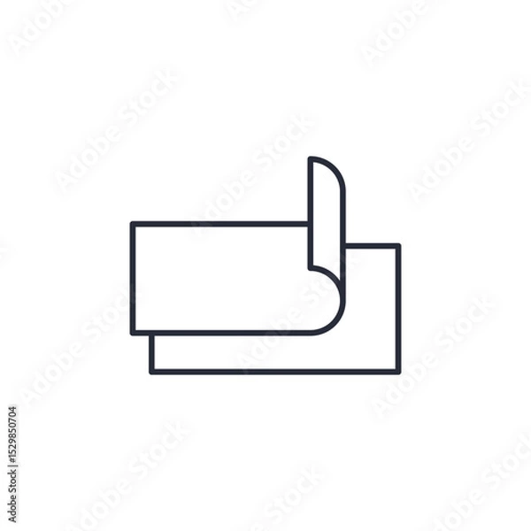 Obraz layer icon. projector Symbol sign for mobile concept and web design. Vector icon, Logo illustration, Vector graphics