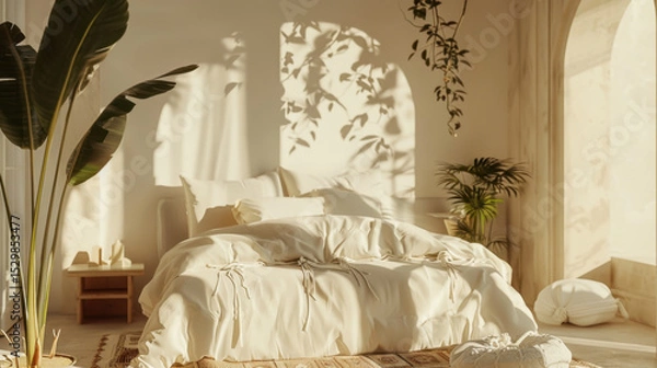 Obraz mockup frame in home interior